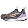 adidas Terrex Free Hiker 2.0 Low Gore-Tex Wanderschuhe Damen - Trace Brown / Beige / Carbon