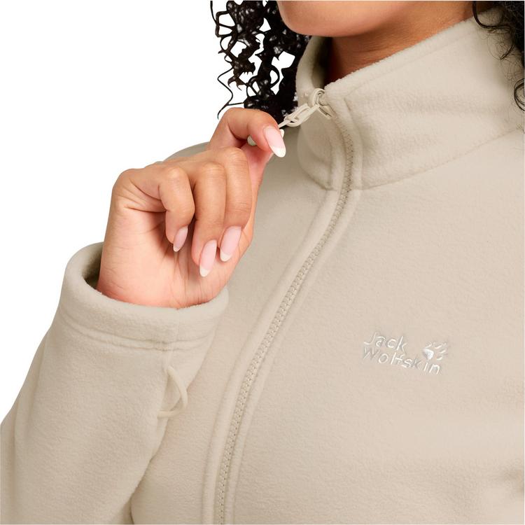 Jack Wolfskin Jack Wolfskin TAUNUS 200 FZ W Fleecejacke Damen - oyster - 1 | SportScheck