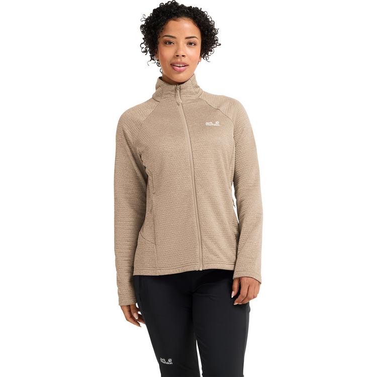 Jack Wolfskin Jack Wolfskin ANYTRAIL FZ W Fleecejacke Damen - oat - 0 | SportScheck