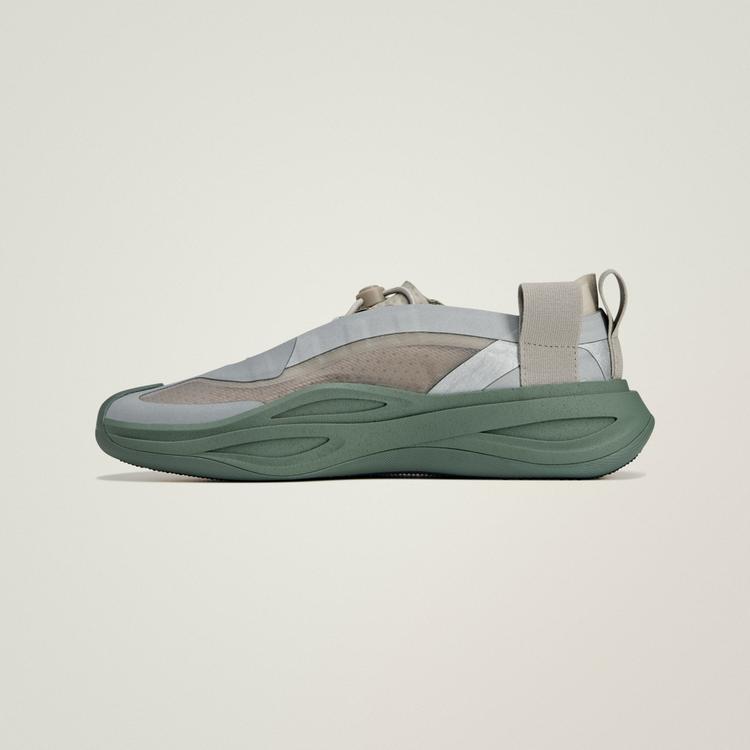 adidas adidas adidas by Stella McCartney Sportswear Fitnessschuhe Damen - Stone Green / Cloud White / Reflective Silver - 5 | SportScheck