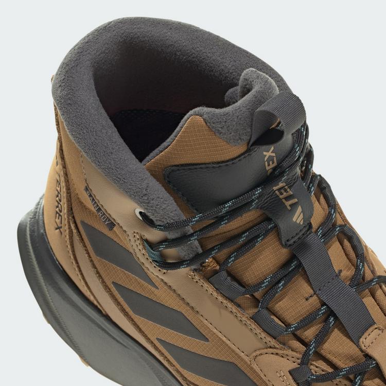 adidas adidas Terrex Winter Leather Mid Cut Rain.Rdy Wanderschuhe Herren - Cardboard / Carbon / Bronze Strata - 6 | SportScheck