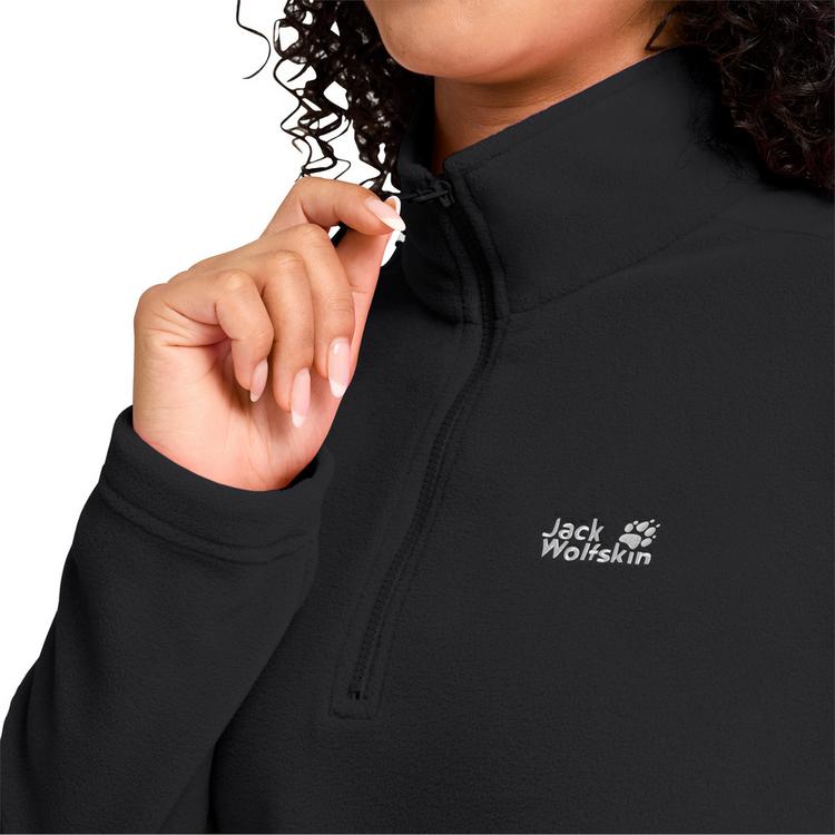 Jack Wolfskin Jack Wolfskin TAUNUS 100 HZ W Fleecepullover Damen - black - 0 | SportScheck