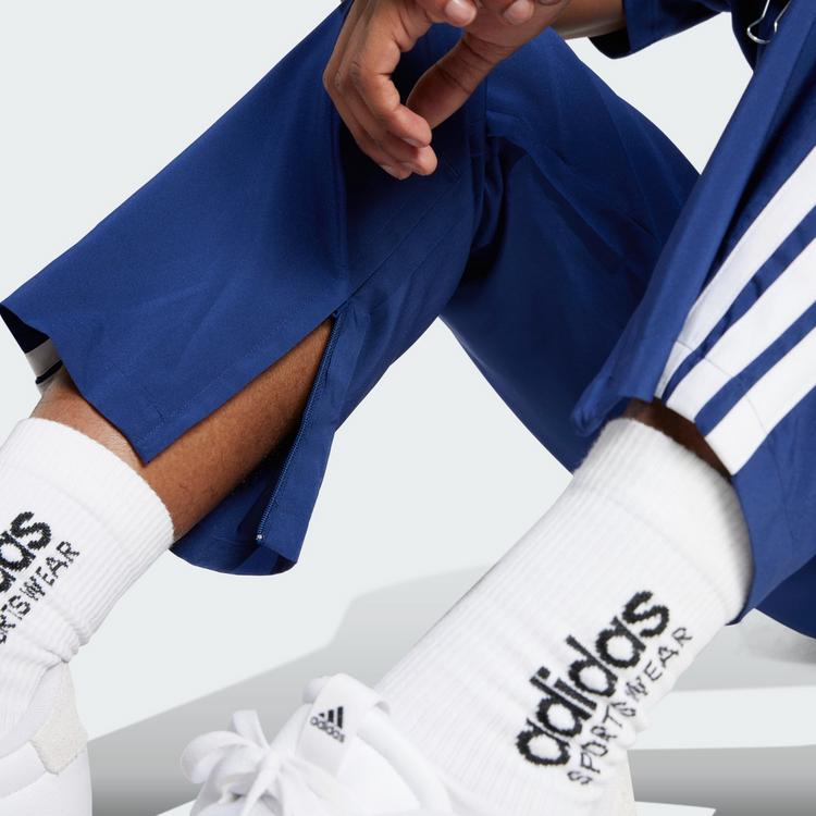 adidas adidas Essentials 3-Streifen Stanford Open Hem Trainingshose Herren - Dark Blue / White - 1 | SportScheck
