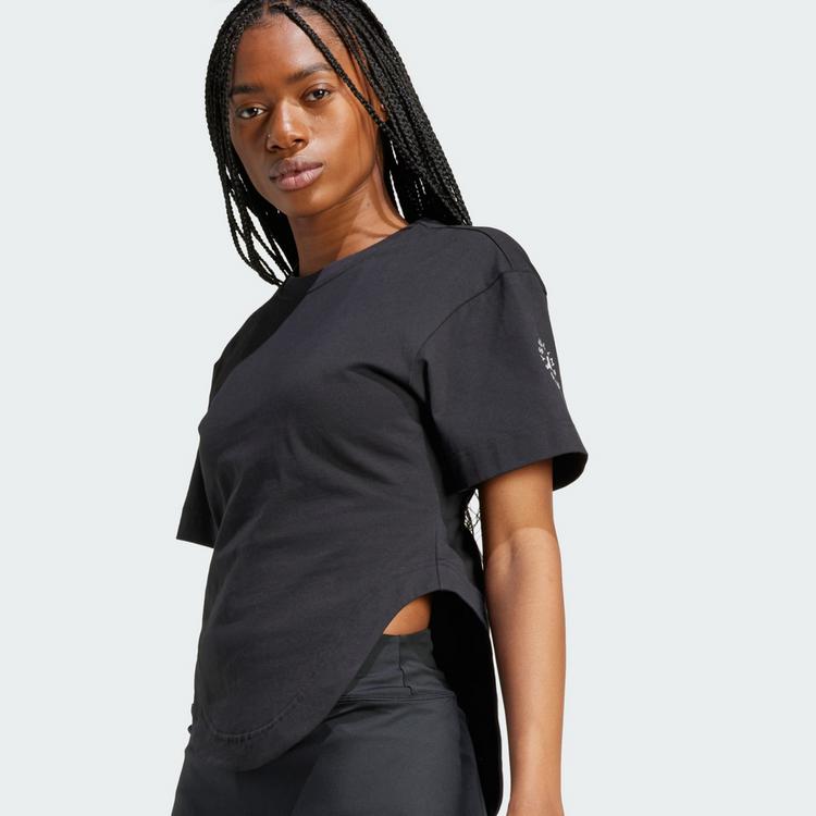 adidas adidas adidas by Stella McCartney Sportswear Funktionsshirt Damen - Black - 1 | SportScheck