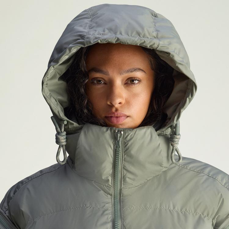 adidas adidas adidas by Stella McCartney Long Jacke Damen - Stone Green - 2 | SportScheck