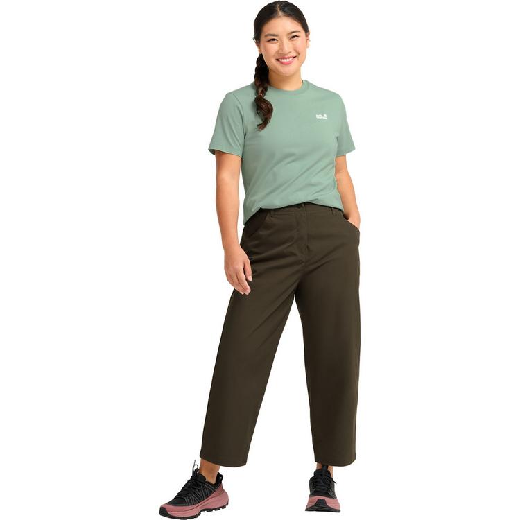Jack Wolfskin Jack Wolfskin ESSENTIAL T W T-Shirt Damen - green zinnia - 2 | SportScheck