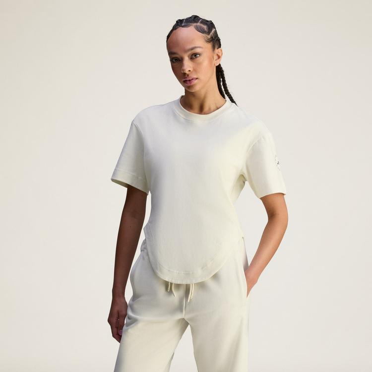 adidas adidas adidas by Stella McCartney Sportswear Funktionsshirt Damen - Almond Milk-Smc - 0 | SportScheck