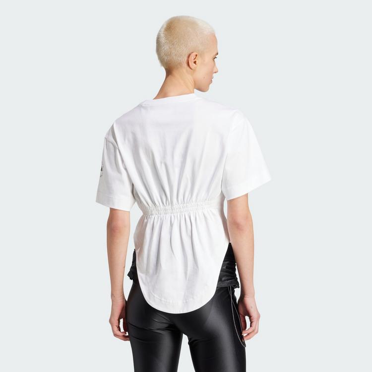 adidas adidas adidas by Stella McCartney Sportswear Funktionsshirt Damen - White / Black - 2 | SportScheck