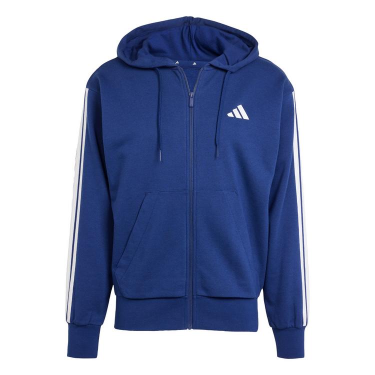 adidas adidas Essentials 3-Streifen French Terry Hoodie Herren - Dark Blue / White - 0 | SportScheck
