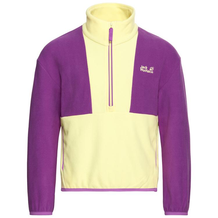 Jack Wolfskin Jack Wolfskin COLORBLOCK TAUNUS HZ K Fleecepullover Kinder - daisy - 0 | SportScheck