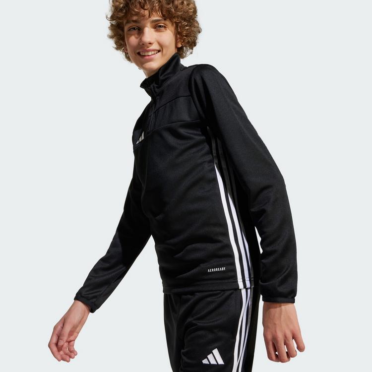 adidas adidas Tiro 25 Essentials Kids Trainingsanzug Kinder - Black / White - 1 | SportScheck