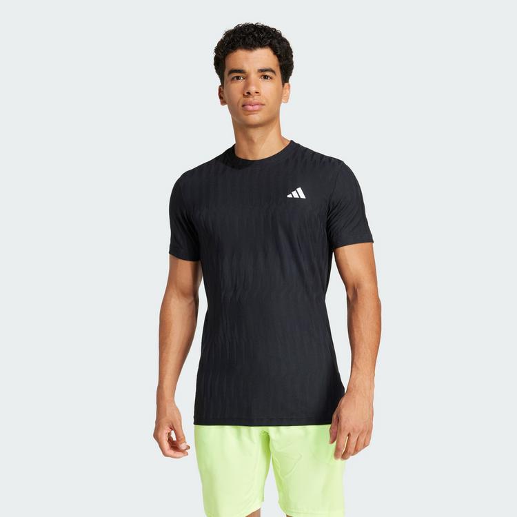 adidas adidas Tennis Climacool+ AIRCHILL FreeLift Funktionsshirt Herren - Black - 0 | SportScheck