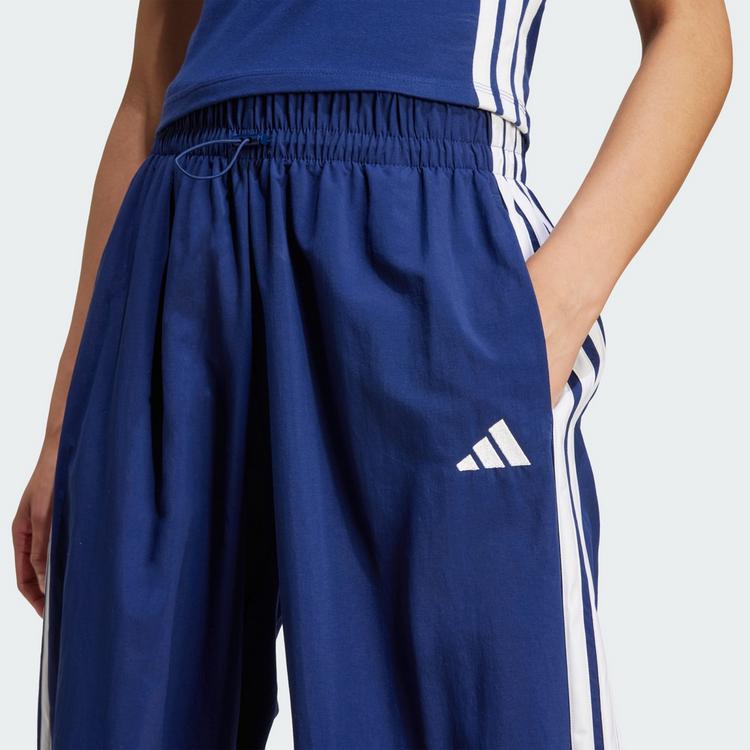 adidas adidas Essentials 3-Streifen Lifestyle Woven Trainingshose Damen - Dark Blue / White - 0 | SportScheck