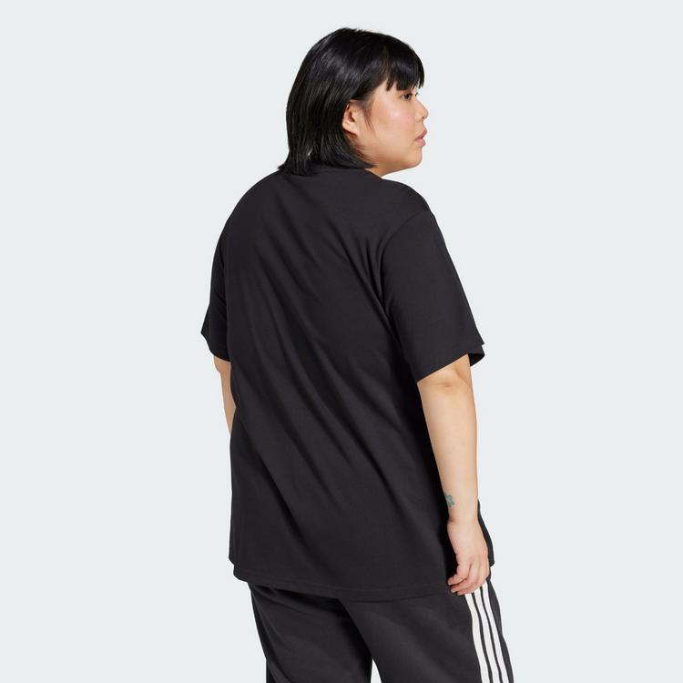 adidas adidas Essentials 3-Streifen Cotton T-Shirt &ndash; Langarmshirt Damen - Black / White - 1 | SportScheck