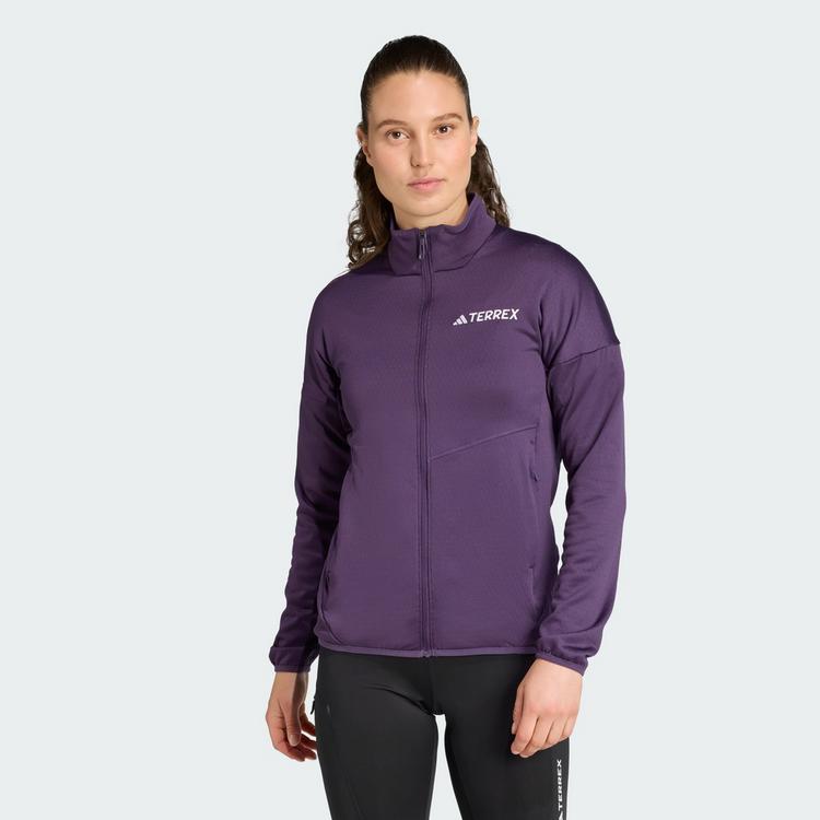adidas adidas Terrex Xperior Climawarm Light Fleecejacke Damen - Aurora Plum - 0 | SportScheck