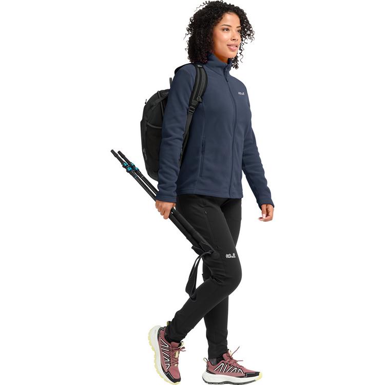 Jack Wolfskin Jack Wolfskin TAUNUS 100 FZ W Fleecejacke Damen - midnight sky - 2 | SportScheck