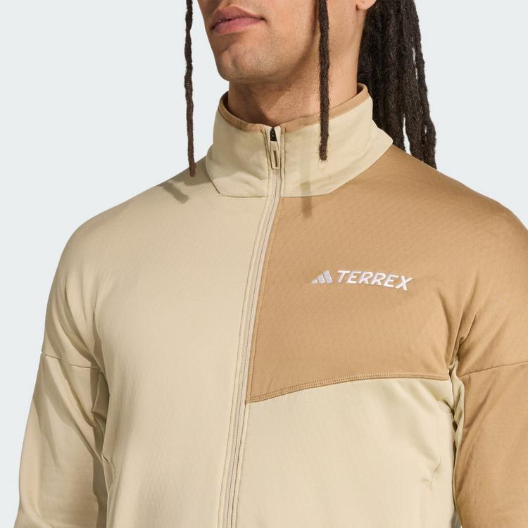 adidas adidas Terrex Xperior Climawarm leichte Fleecejacke Herren - Savanna - 1 | SportScheck