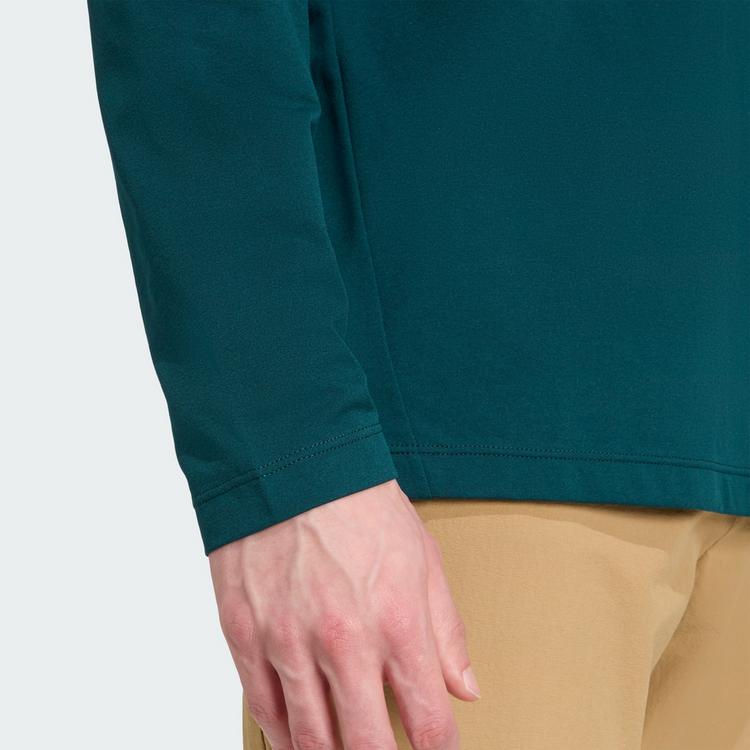 adidas adidas TERREX Multi Climacool 1/2 Zip Funktionsshirt Herren - Aurora Ivy / Mystery Green - 1 | SportScheck