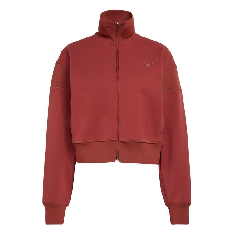 adidas adidas adidas by Stella McCartney Knitted Trainingsjacke Damen - Burnt Sienna - 0 | SportScheck