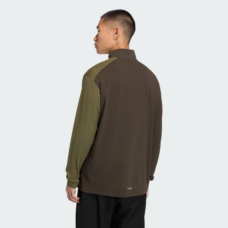 adidas adidas TERREX Multi Climacool 1/2 Zip Funktionsshirt Herren - Shadow Olive - 1 | SportScheck
