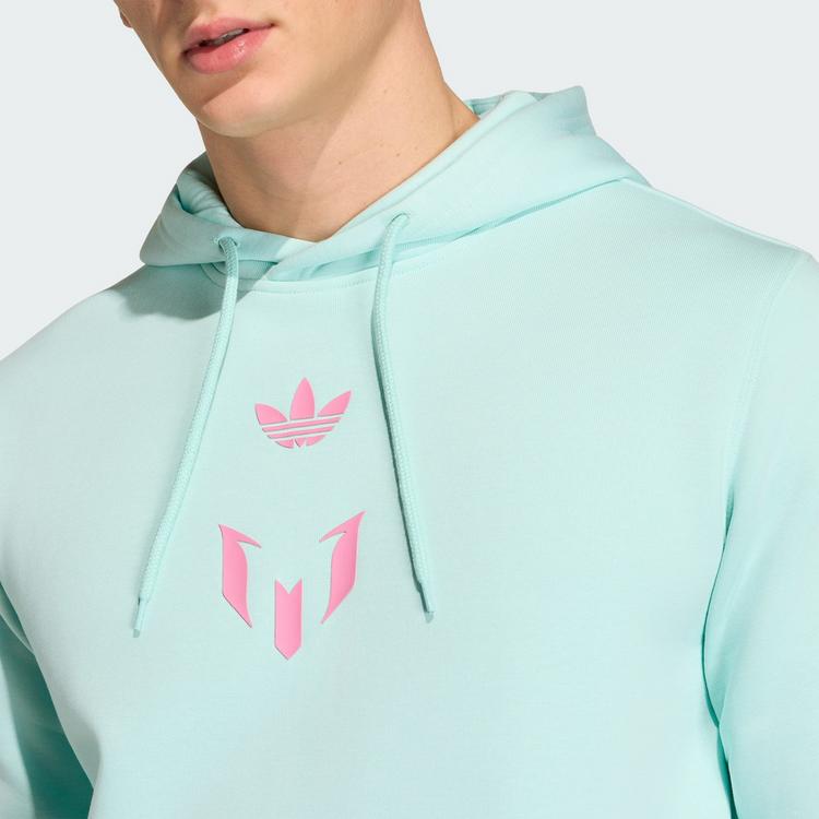 adidas adidas Messi Hoodie Hoodie Herren - Semi Flash Aqua - 0 | SportScheck
