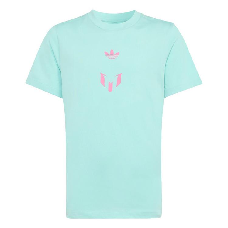 adidas adidas Messi Kids T-Shirt Funktionsshirt Kinder - Semi Flash Aqua - 0 | SportScheck