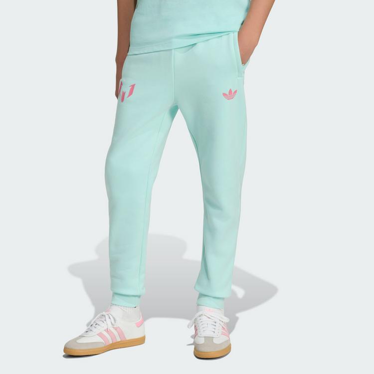 adidas adidas Messi Kids Hose Stoffhose Kinder - Semi Flash Aqua - 0 | SportScheck