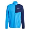 adidas TERREX Multi Climacool 1/2 Zip Funktionsshirt Herren - Ray Blue