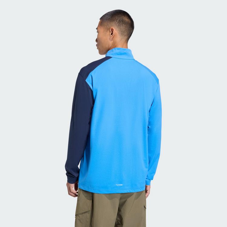 adidas adidas TERREX Multi Climacool 1/2 Zip Funktionsshirt Herren - Ray Blue - 1 | SportScheck