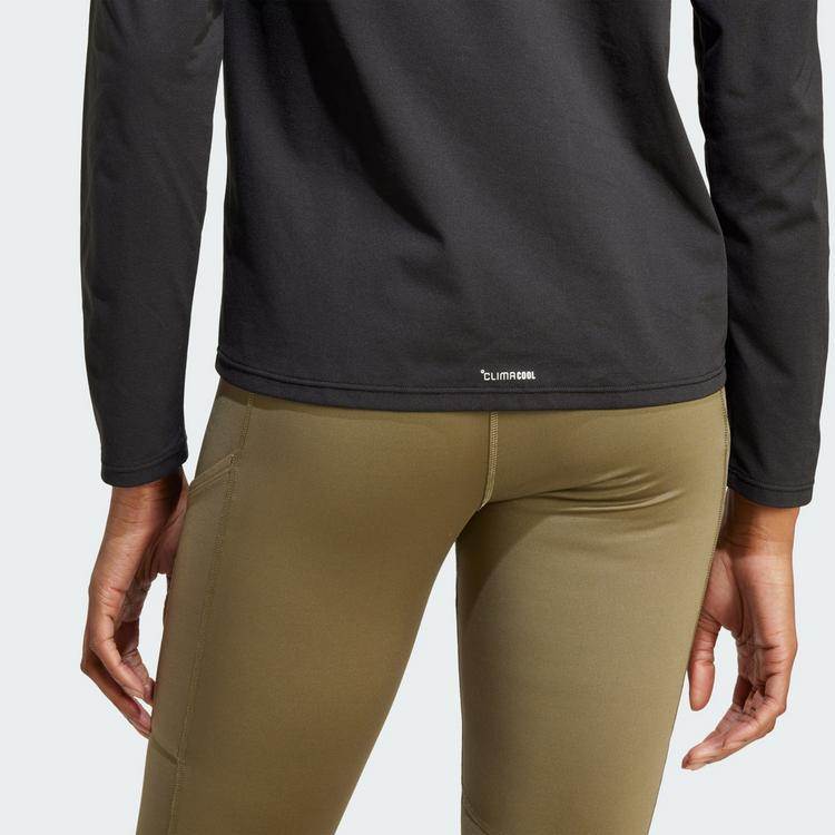 adidas adidas TERREX Multi Climacool 1/2 Zip Funktionsshirt Damen - Black - 1 | SportScheck