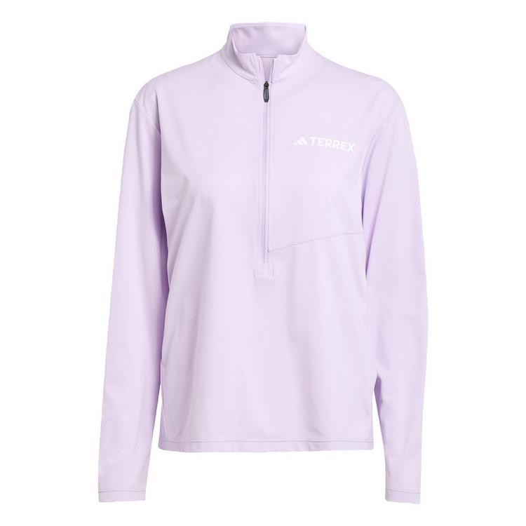 adidas adidas TERREX Multi Climacool 1/2 Zip Funktionsshirt Damen - Powder Plum - 0 | SportScheck