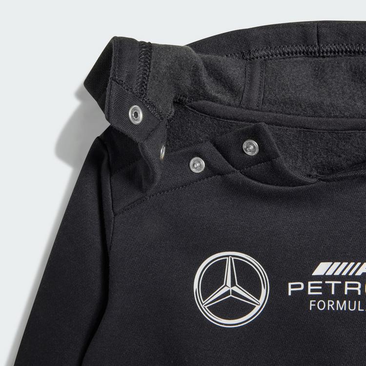 adidas adidas MERCEDES - AMG PETRONAS FORMULA ONE Trainingsanzug Kinder - Black / White - 1 | SportScheck