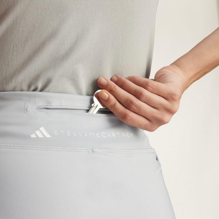 adidas adidas adidas by Stella McCartney TrueNature Funktionsshorts Damen - Clear Onix - 1 | SportScheck