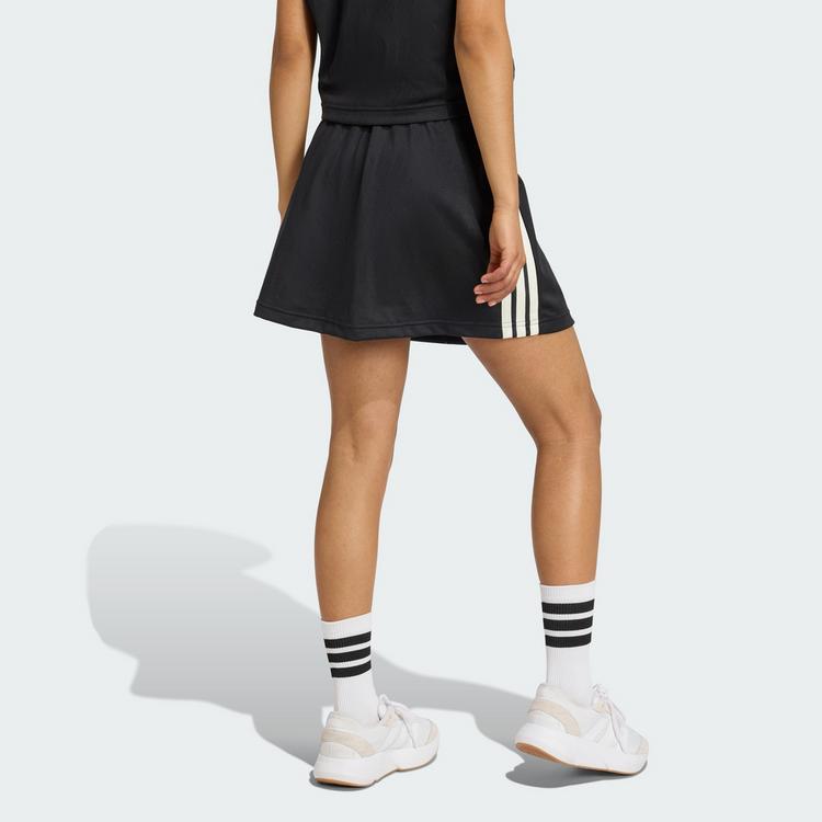 adidas adidas Stadium 3-Streifen Tennis inspirierter Kleid Damen - Black / Off White - 1 | SportScheck