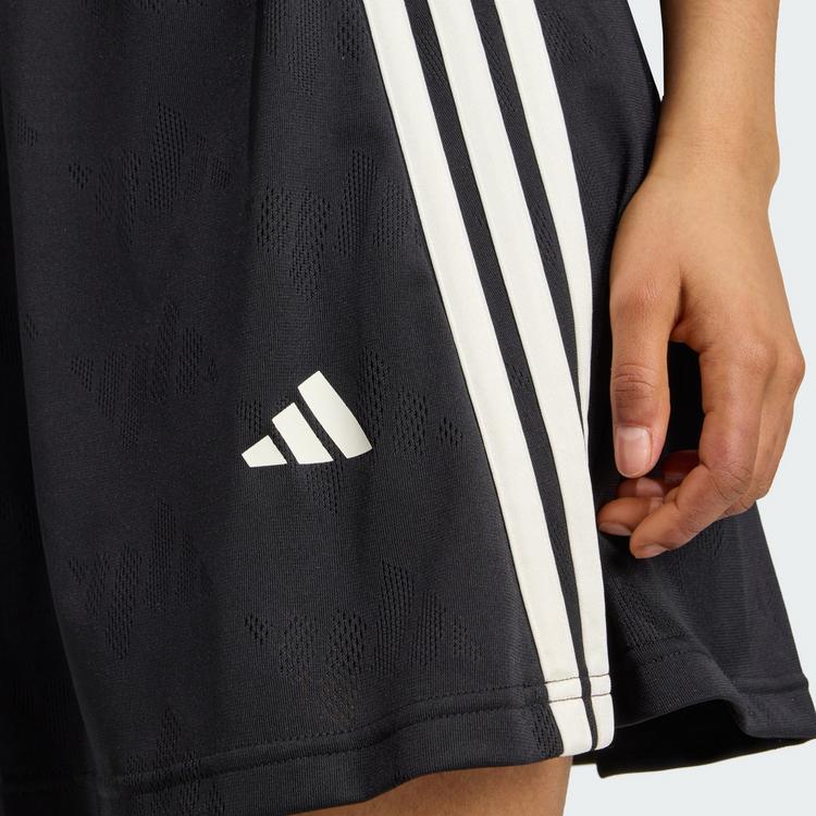 adidas adidas Stadium 3-Streifen Tennis inspirierter Kleid Damen - Black / Off White - 1 | SportScheck