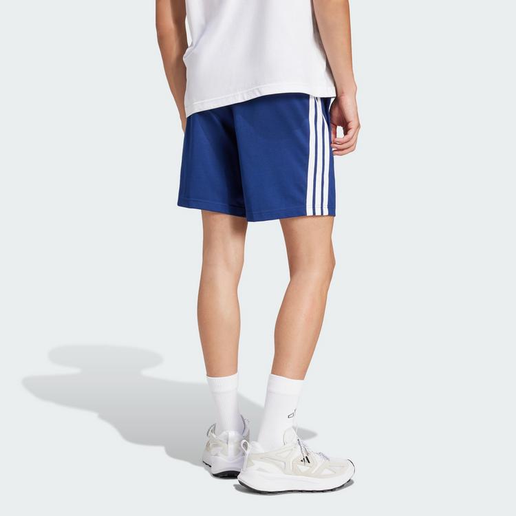 adidas adidas Essentials 3-Streifen Single Jersey Funktionsshorts Herren - Dark Blue / White - 1 | SportScheck