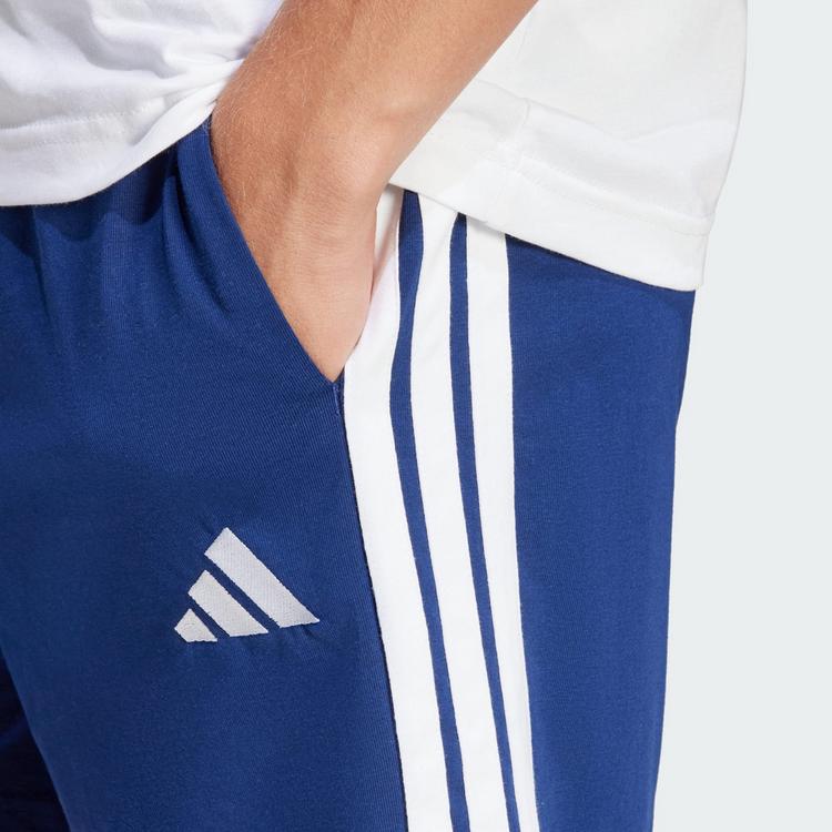 adidas adidas Essentials 3-Streifen Single Jersey Funktionsshorts Herren - Dark Blue / White - 0 | SportScheck
