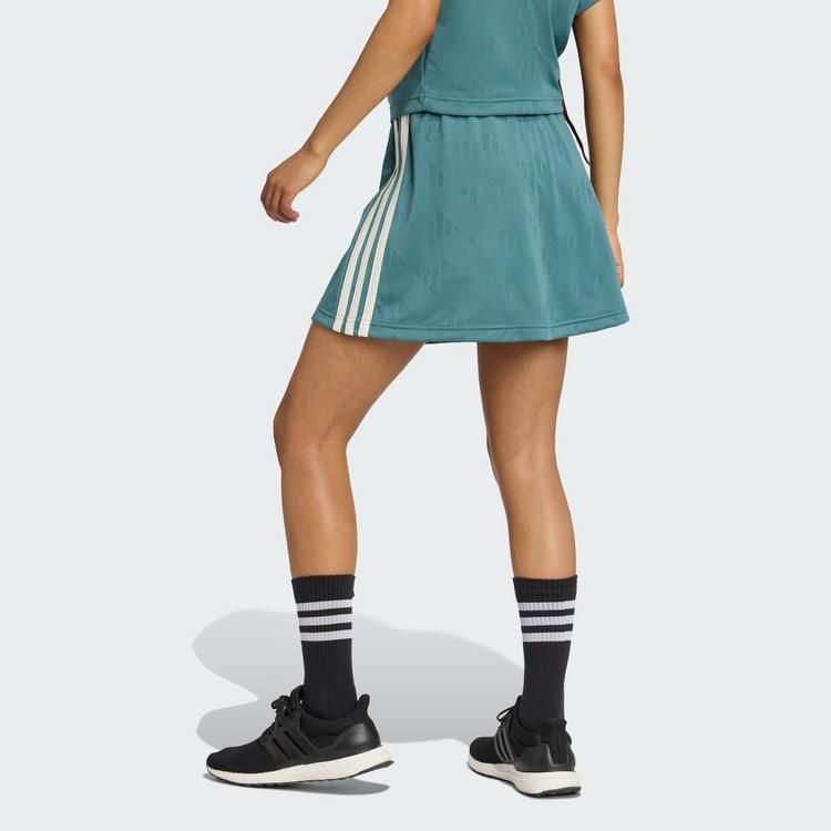 adidas adidas Stadium 3-Streifen Tennis inspirierter Kleid Damen - Preloved Teal / Off White - 1 | SportScheck
