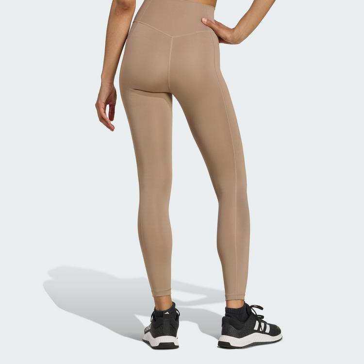 adidas adidas Optime Essentials 7/8-Leggings, ohne Leggings Damen - Chalky Brown - 1 | SportScheck