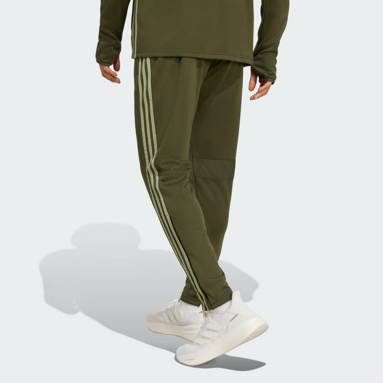 adidas adidas Tiro 25 Essentials Winterized Trainingshose Herren - Night Cargo / Tent Green / Impact Orange - 1 | SportScheck