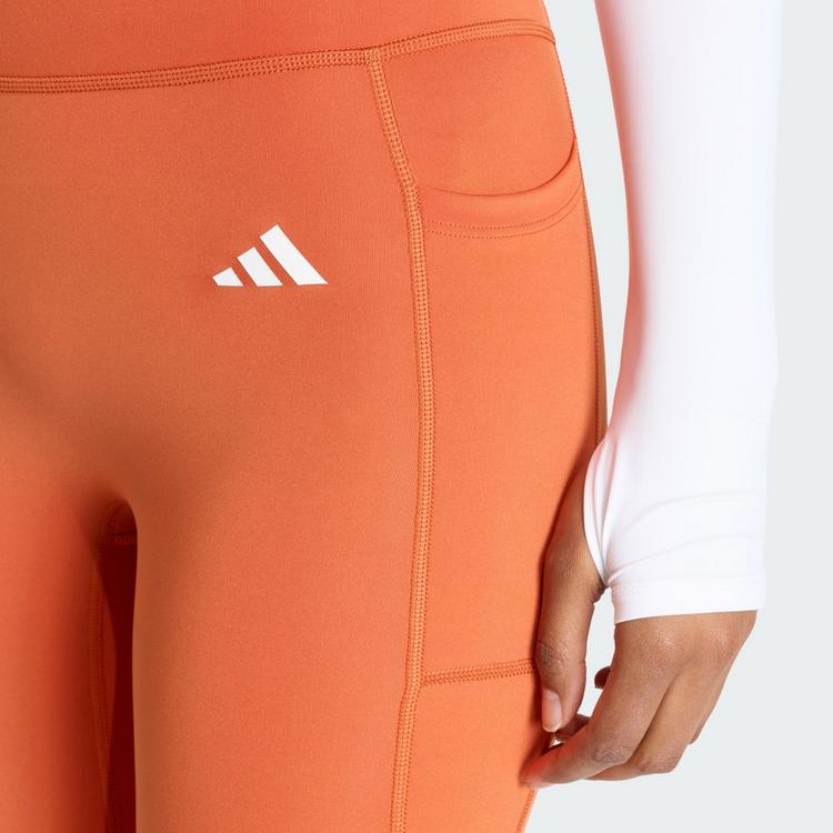 adidas adidas Optime Essentials 7/8-Leggings, ohne Leggings Damen - Fox Orange - 0 | SportScheck