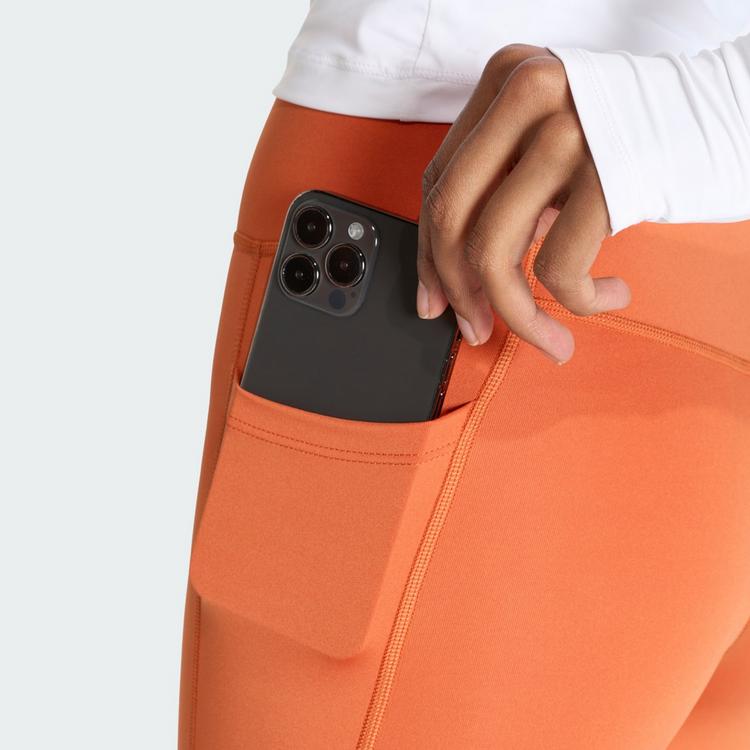 adidas adidas Optime Essentials 7/8-Leggings, ohne Leggings Damen - Fox Orange - 1 | SportScheck