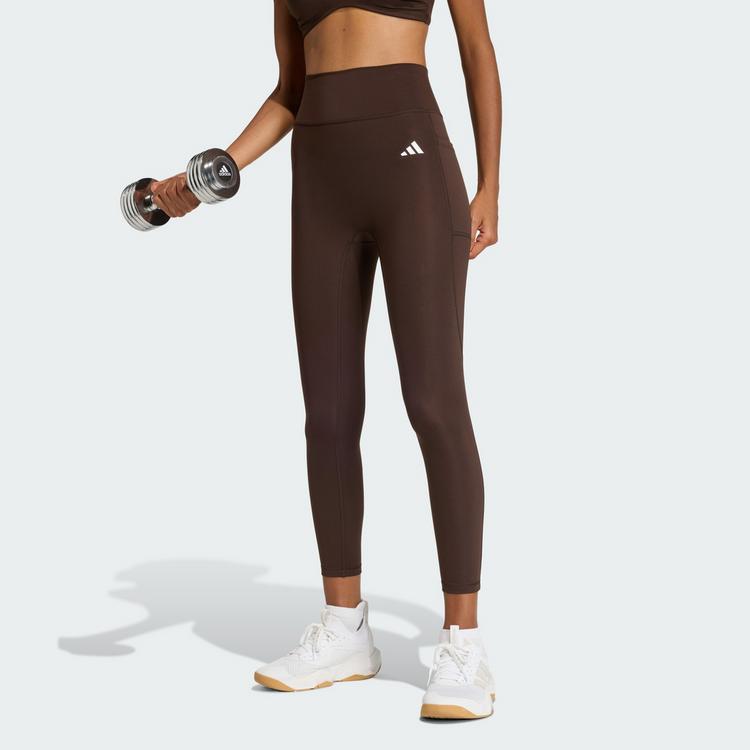 adidas adidas Optime Essentials 7/8-Leggings, ohne Leggings Damen - Aurora Coffee - 0 | SportScheck