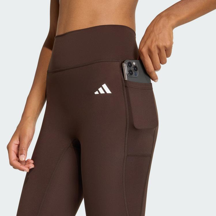 adidas adidas Optime Essentials 7/8-Leggings, ohne Leggings Damen - Aurora Coffee - 0 | SportScheck