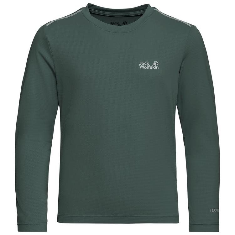 Jack Wolfskin Jack Wolfskin FLARE LS T K Funktionsshirt Kinder - sago palm - 0 | SportScheck
