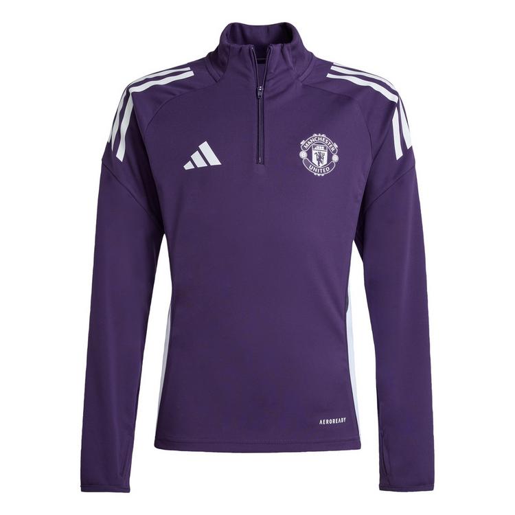 adidas adidas Manchester United Tiro 25 Competition Trainingsanzug Kinder - Aurora Plum / White / Black - 0 | SportScheck