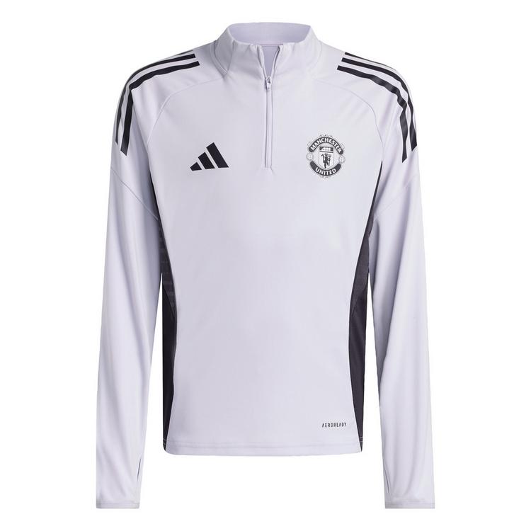 adidas adidas Manchester United Tiro 25 Competition Trainingsanzug Kinder - Purple Tint / Aurora Black - 0 | SportScheck