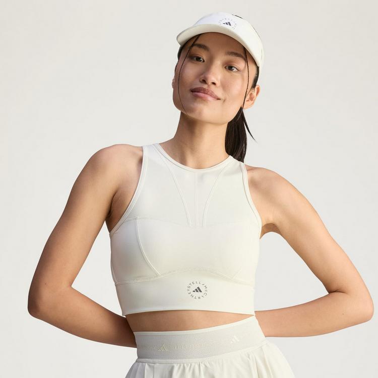 adidas adidas adidas By Stella McCartney Training BH Damen - Almond Milk-Smc - 1 | SportScheck
