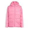 adidas Essentials 3-Streifen gef&uuml;tterte Funktionsjacke Kinder - Pink Fusion / White
