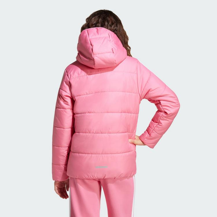 adidas adidas Essentials 3-Streifen gef&uuml;tterte Funktionsjacke Kinder - Pink Fusion / White - 2 | SportScheck